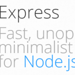 Node.js + Express を試してみたった